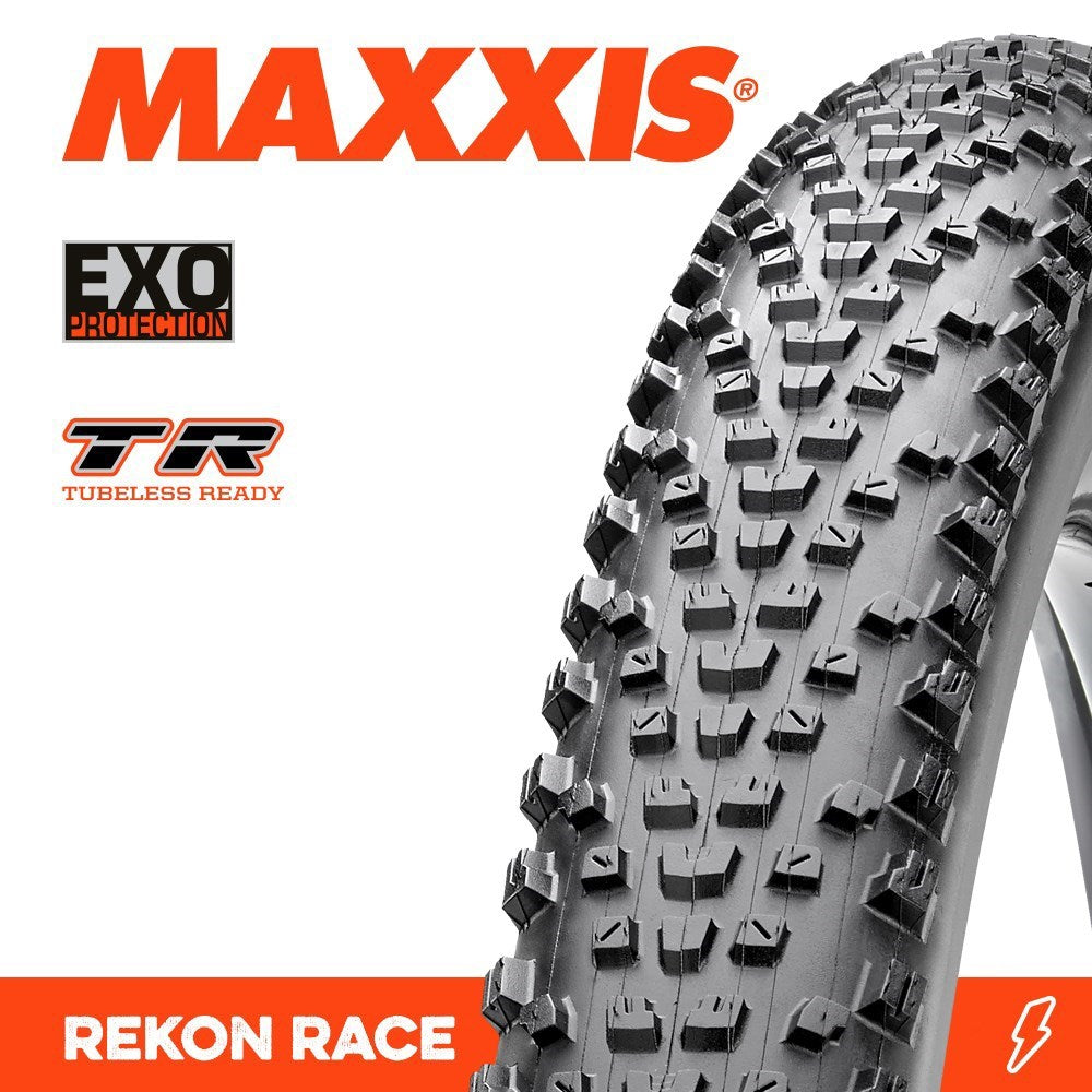 Maxxis Tyre Rekon Race 27.5 X 2.00 EXO TR Fold 120TPI E-25