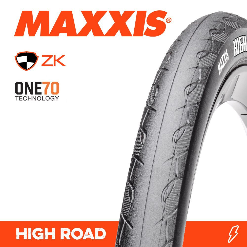 Maxxis Tyre High Road 28 X 25 Hypr ZK One70 Tub 170TPI