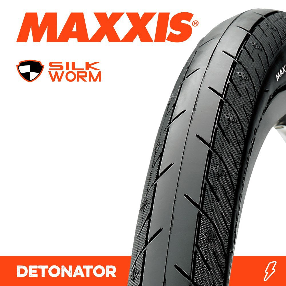 Maxxis Tyre Detonator 20 X 1 3/8 Silkworm Wire 60TPI