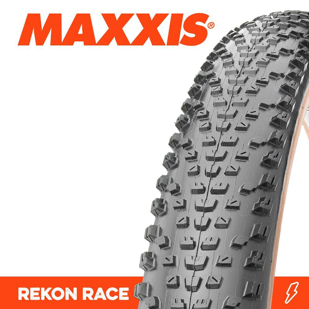 Maxxis Tyre Rekon Race 27.5 X 2.25 Tanwall Wire 60TPI