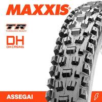 Thumbnail for Maxxis Tyre Assegai 29 X 2.50 WT Bikepark / DH / TR Wire 60X2TPI E-25