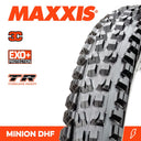 MAXXIS Tyre Minion DHR II 27.5 X 2.40 WT 3C Grip EXO+ TR Fold 60TPI E-25