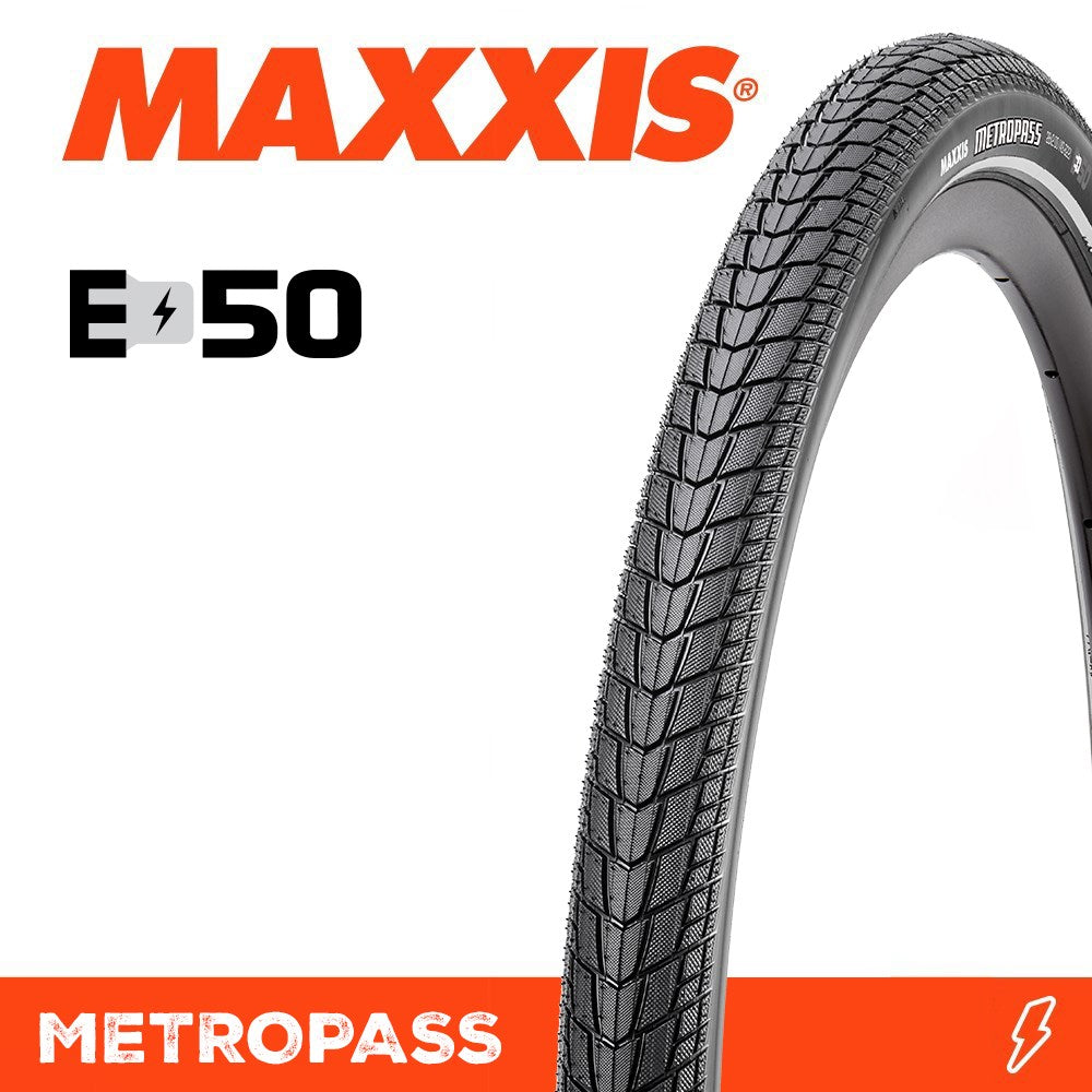 Maxxis Tyre Metropass 28 X 2.0 4S RI + Ref Wire 60TPI E-50