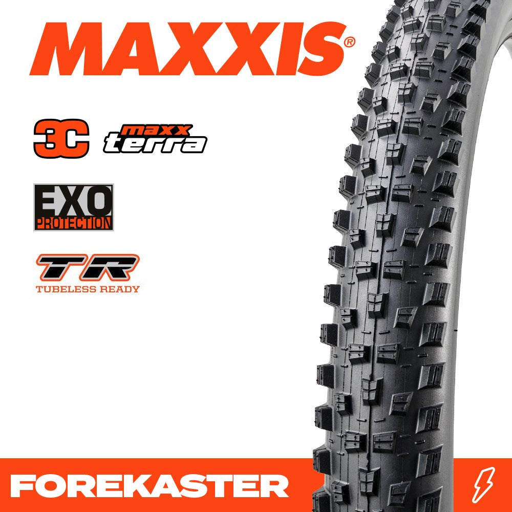 Maxxis Tyre Forekaster 29 X 2.40 WT 3C Terra EXO TR Fold 60TPI E-25