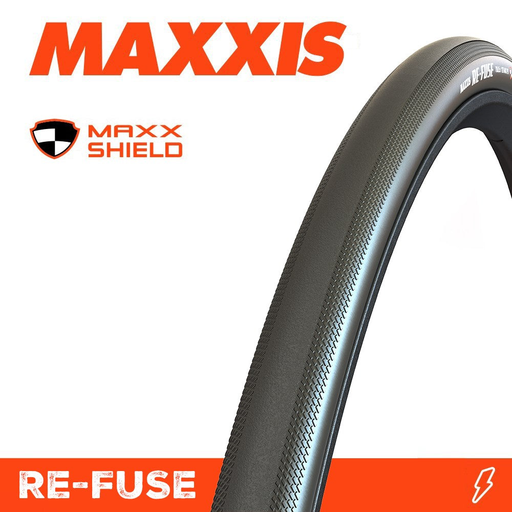 Maxxis Tyre New Re-Fuse 700 X 25C MaxxShield Fold 60TPI