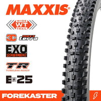 Thumbnail for Maxxis Tyre Forekaster 27.5 X 2.40 WT EXO TR Fold 60TPI E-25