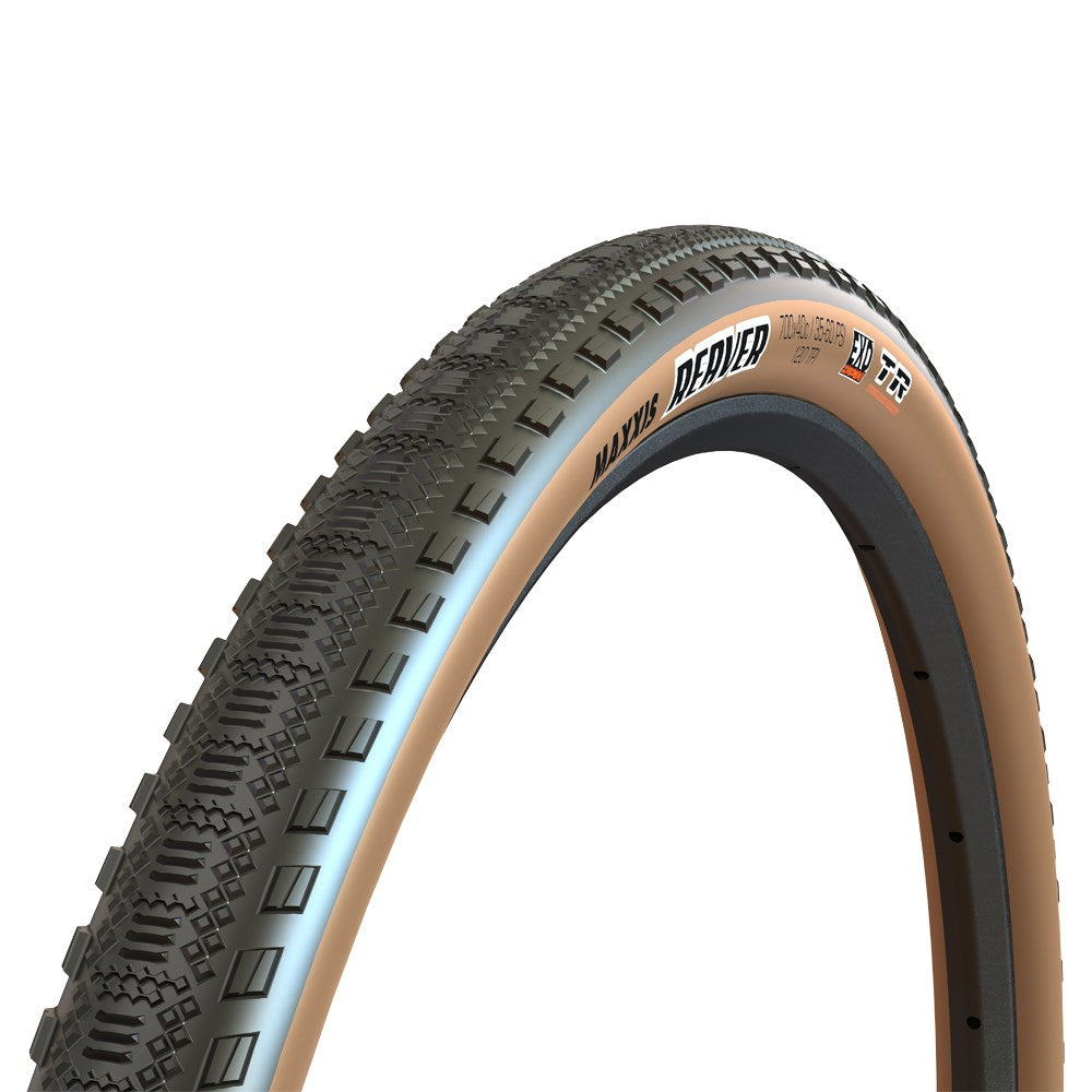 Maxxis Tyre Reaver 700 X 40C EXO TR Tanwall Fold 120TPI