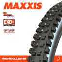 MAXXIS - High Roller III 29 x 2.40 3CG EXO+ TR - Fold 60TPI E-25