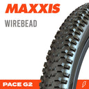 MAXXIS - Pace G2 29 x 1.95 - Wire 60TPI E-25