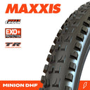 MAXXIS - Minion DHF 29 x 2.50 WT Maxxterra EXO+ TR - Fold 60TPI E-25