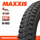 MAXXIS - Minion Dhx 29 x 2.50 3CG EXO+ TR - Fold 60TPI E-50