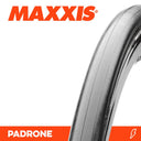 MAXXIS Tyre Padrone 700 X 23C Silkworm Fold 120TPI