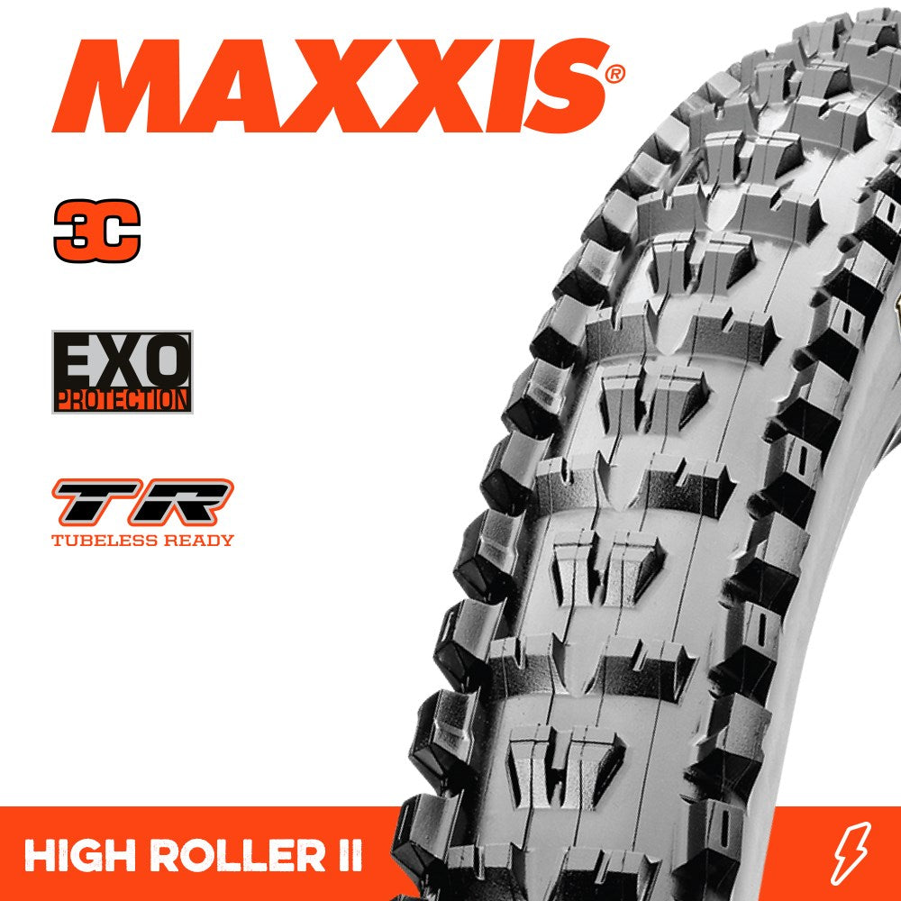 Maxxis Tyre High Roller II 27.5 X 2.30 3C Terra EXO TR Fold 60TPI E-25