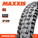 MAXXIS Tyre Minion DHF 27.5 X 2.30 3C Terra EXO TR Fold 60TPI E-25