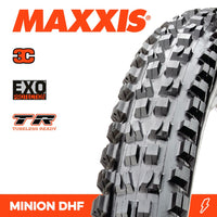 Thumbnail for Maxxis Tyre Minion DHF 27.5 X 2.30 3C Terra EXO TR Fold 60TPI E-25