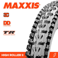 Thumbnail for Maxxis Tyre High Roller II 27.5 X 2.50 WT 3C Terra TR Dd Fold 120X2TPI E-25