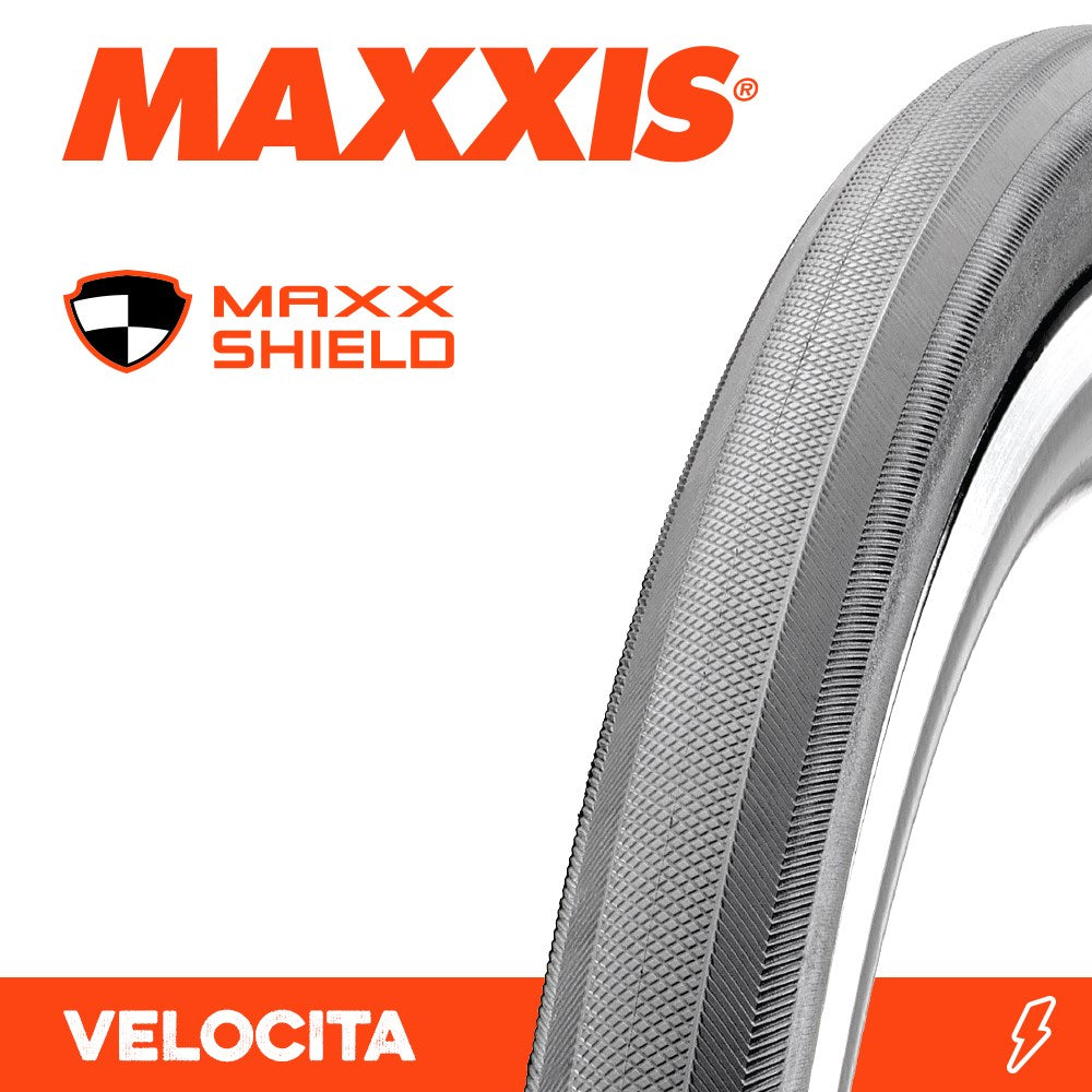 Maxxis Tyre Velocita 28 X 28 MaxxShield Tub 120TPI