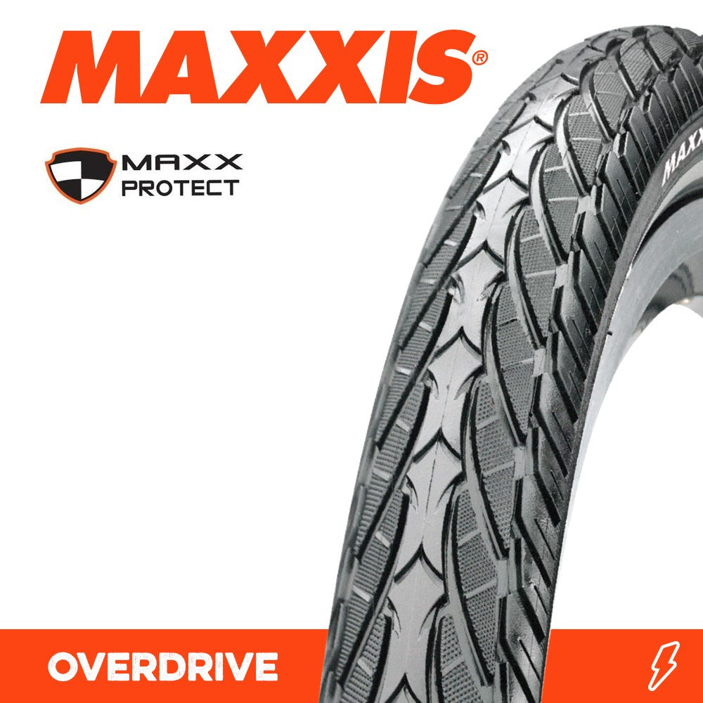 Maxxis Tyre Overdrive 28 X 1-5/8 X 1-1/4 700 X 32C Wire Maxxprotect