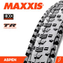MAXXIS Tyre Aspen 29 X 2.10 EXO TR Fold 120TPI