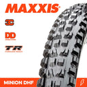 MAXXIS Tyre Minion DHF 29 X 2.30 3C Terra TR Dd Fold 120X2TPI E-25
