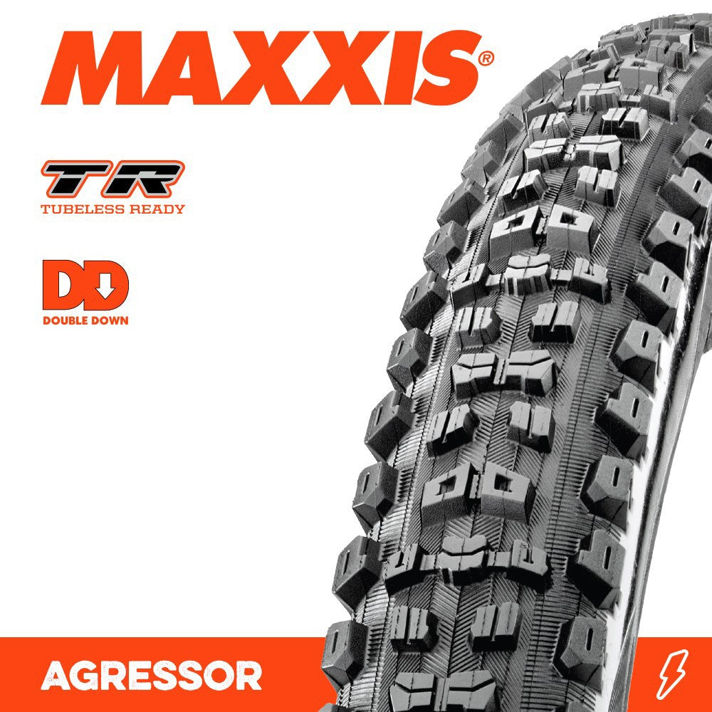 Maxxis Tyre Aggressor 29 X 2.30 TR Dd Fold 120X2TPI E-25