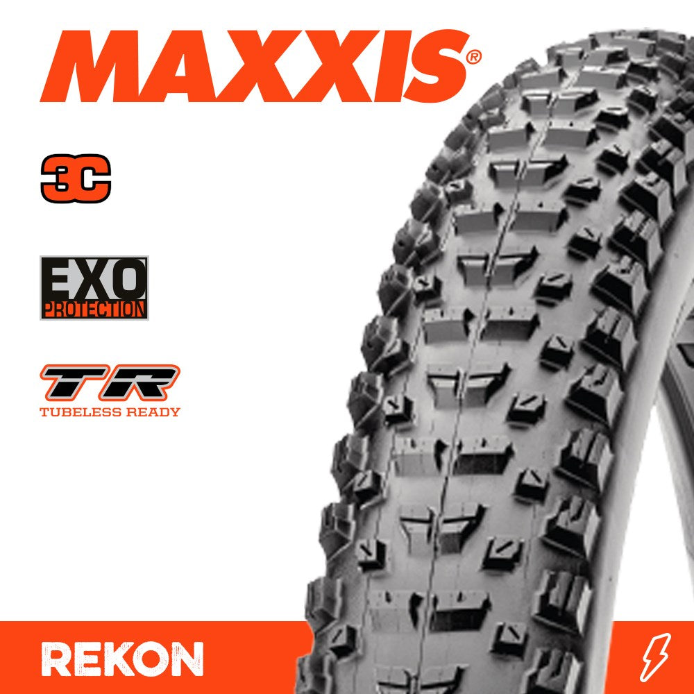 Maxxis Tyre Rekon 29 X 2.25 3C Speed EXO TR Fold 120TPI E-25