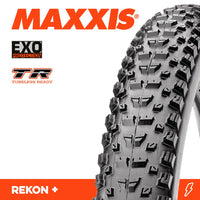 Thumbnail for Maxxis Tyre Rekon + 27.5 X 2.80 Plus EXO TR Fold 60TPI E-25