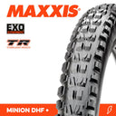 MAXXIS Tyre Minion DHF 27.5 X 2.80 Plus EXO TR Fold 60TPI E-25