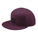 TROY LEE DESIGNS - 26.2 Flat Bill Snap Hat - Badge Sangria