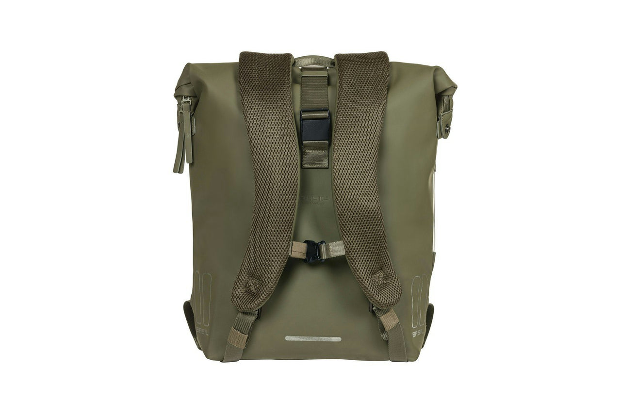 Basil SoHo Backpack Moss Green 17L