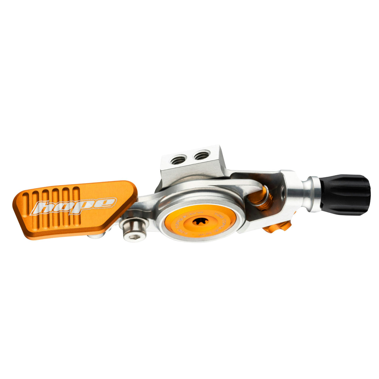 Hope Dropper Lever Silver/Orange