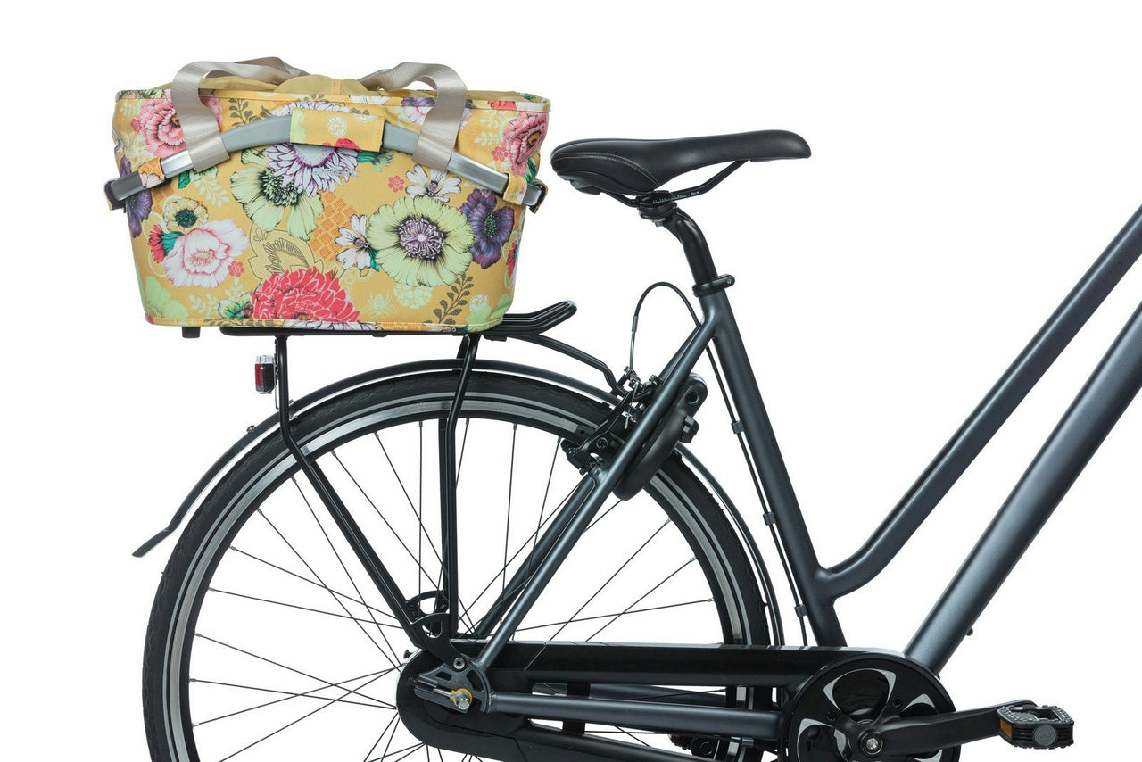 Basil Bloom Field Carry All Rear Bicycle Basket MIK Yellow