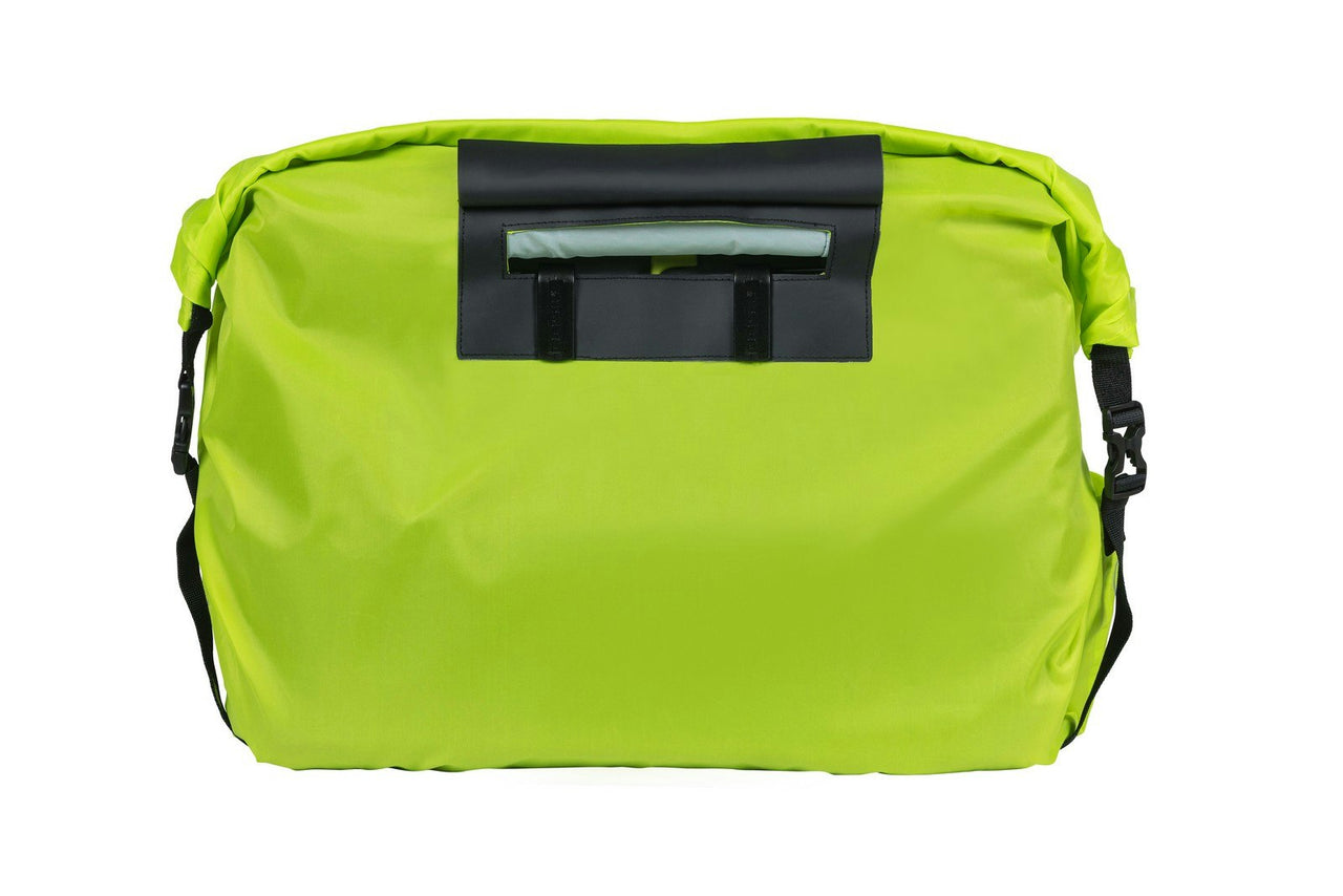 Basil Keep Dry and Clean Raincover Horizontal Fluro Green