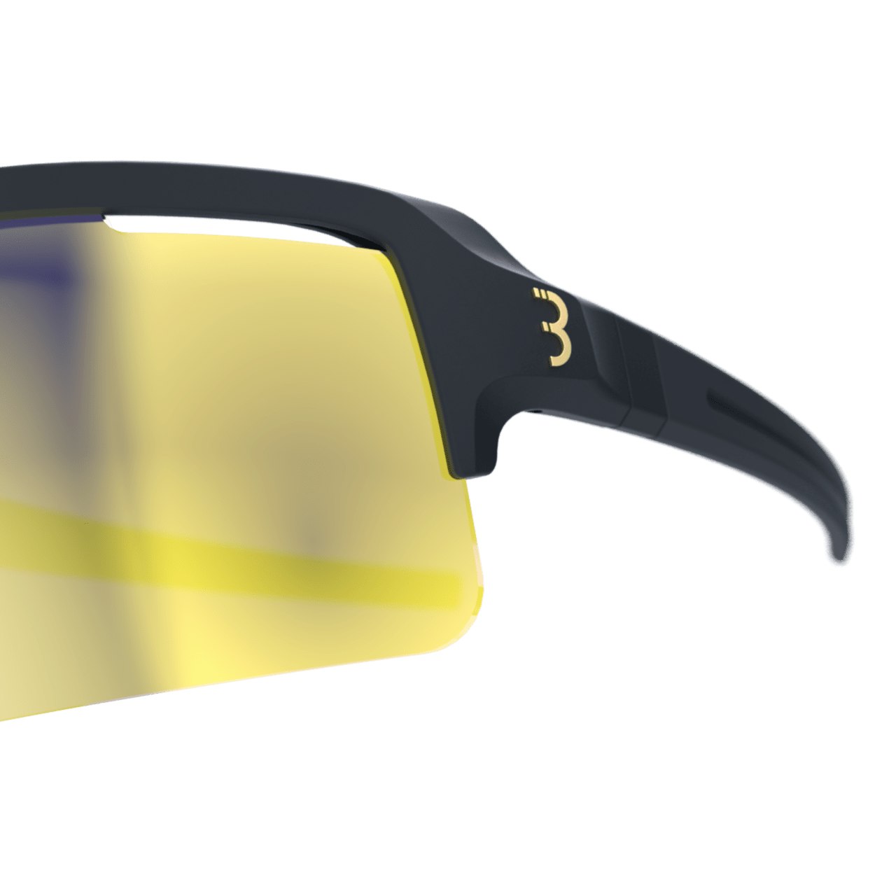 BBB Cycling Fuse Sportglasses Matt Black Pc MLC Gold