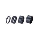 BBB CYCLING LiteSpace 1-1/8" Alloy Matt Black