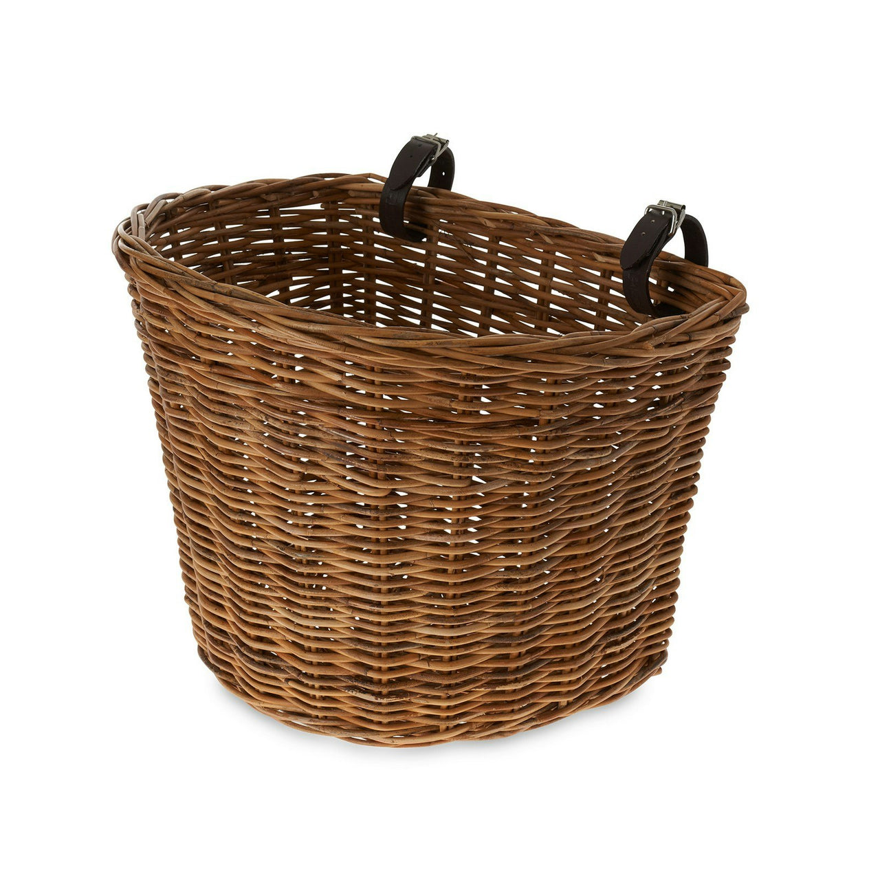 Basil Darcy Front Basket Rattan Brown