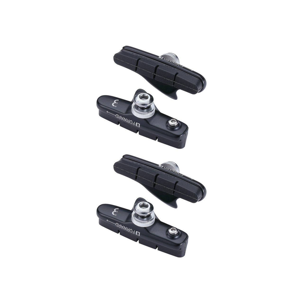 BBB Cycling RoadStop Brake Pads Campagnolo Black (2 Pairs)