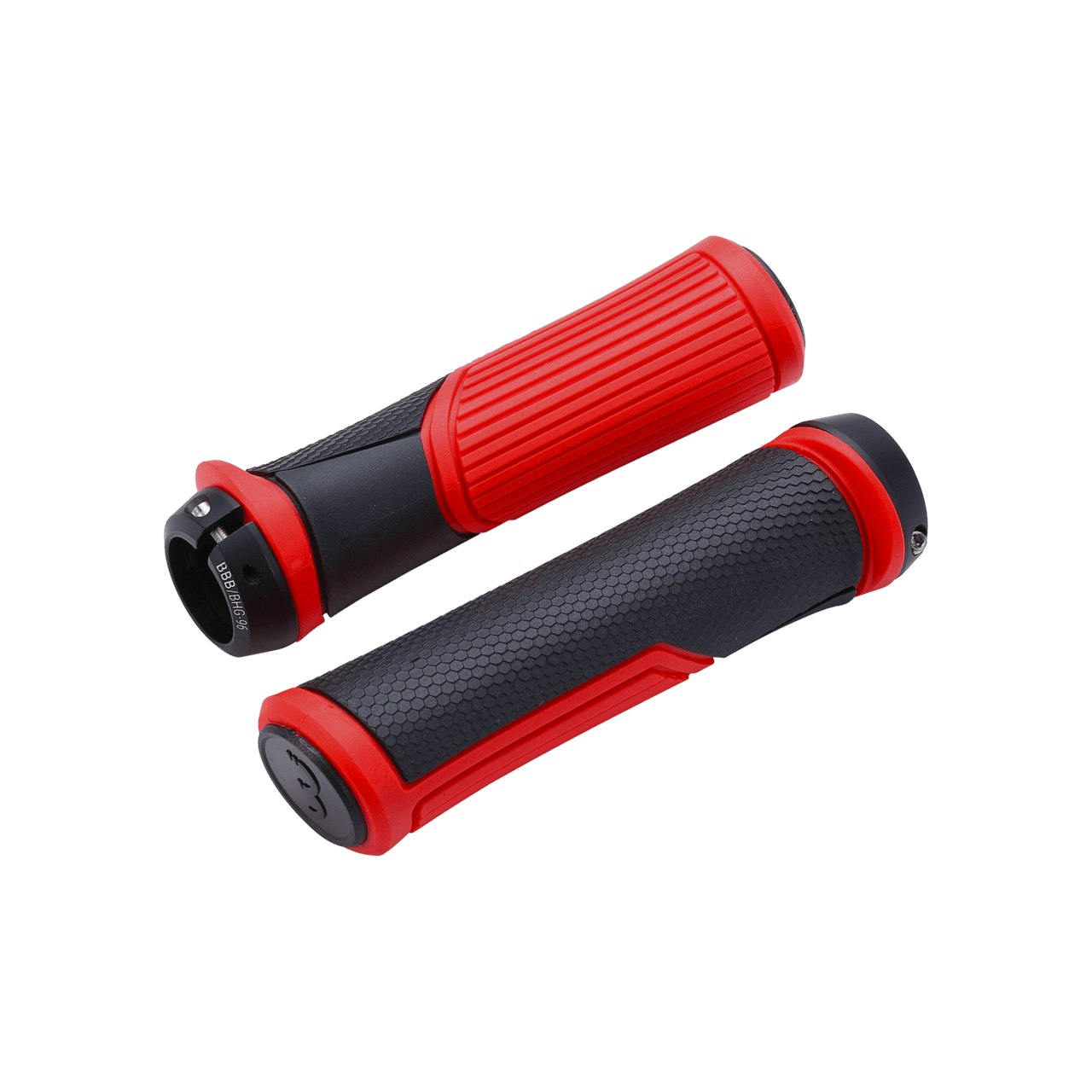 BBB Cycling Cobra Grips 142mm Black/Red