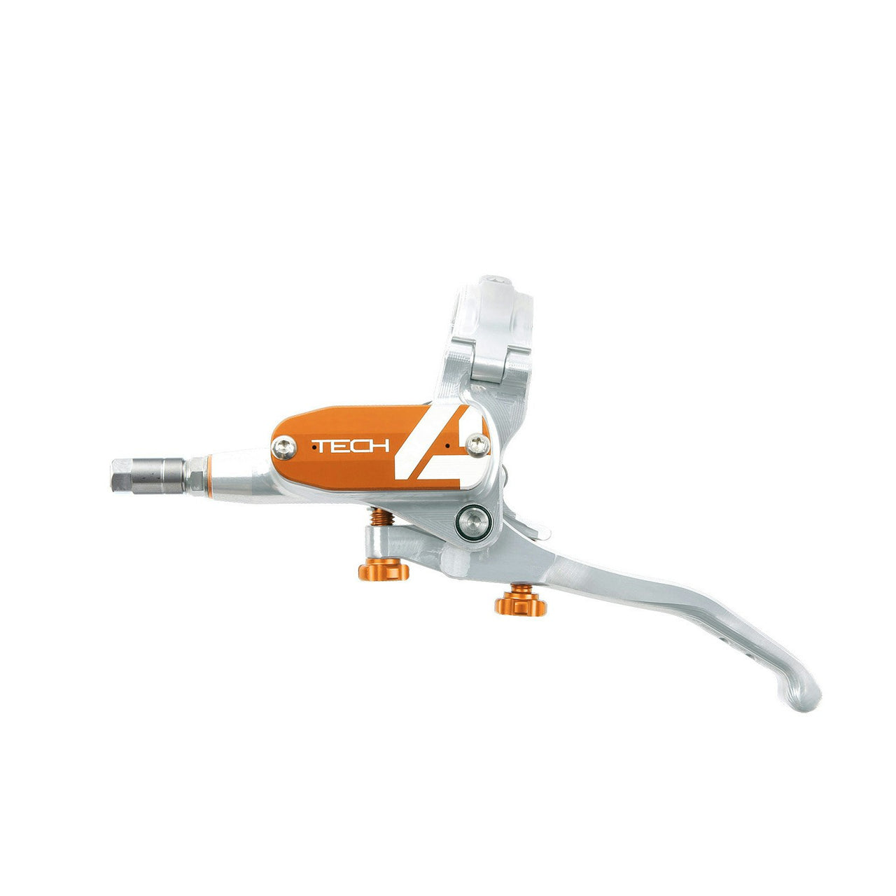 Hope Tech 4 Master Cylinder Complete Left Hand Silver/Orange