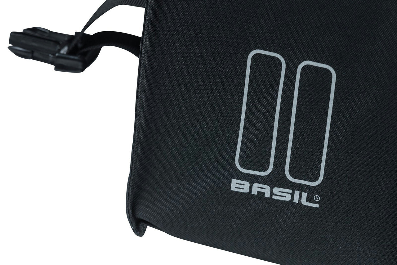 Basil Urban Load Double Bicycle Bag Black 48-53L