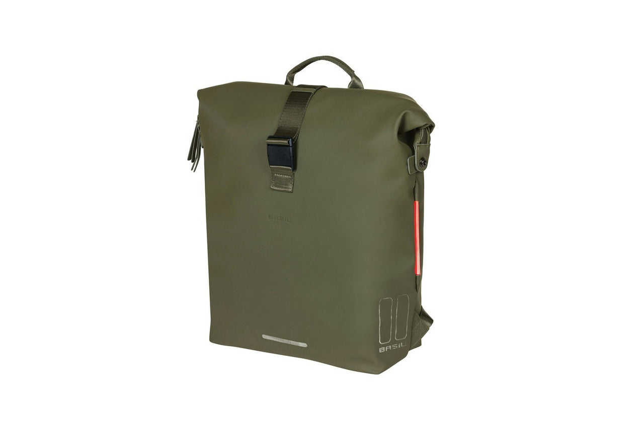 Basil SoHo Backpack Moss Green 17L