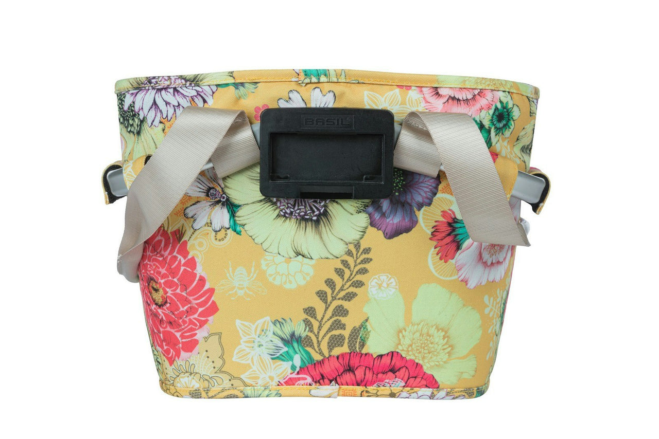 Basil Bloom Field Carry All Front Basket KF Yellow