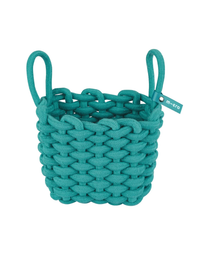 Thumbnail for Micro Woven Scooter Basket Aqua