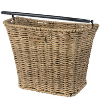 Thumbnail for Basil Bremen Rattan Look Bicycle Front Basket Brown