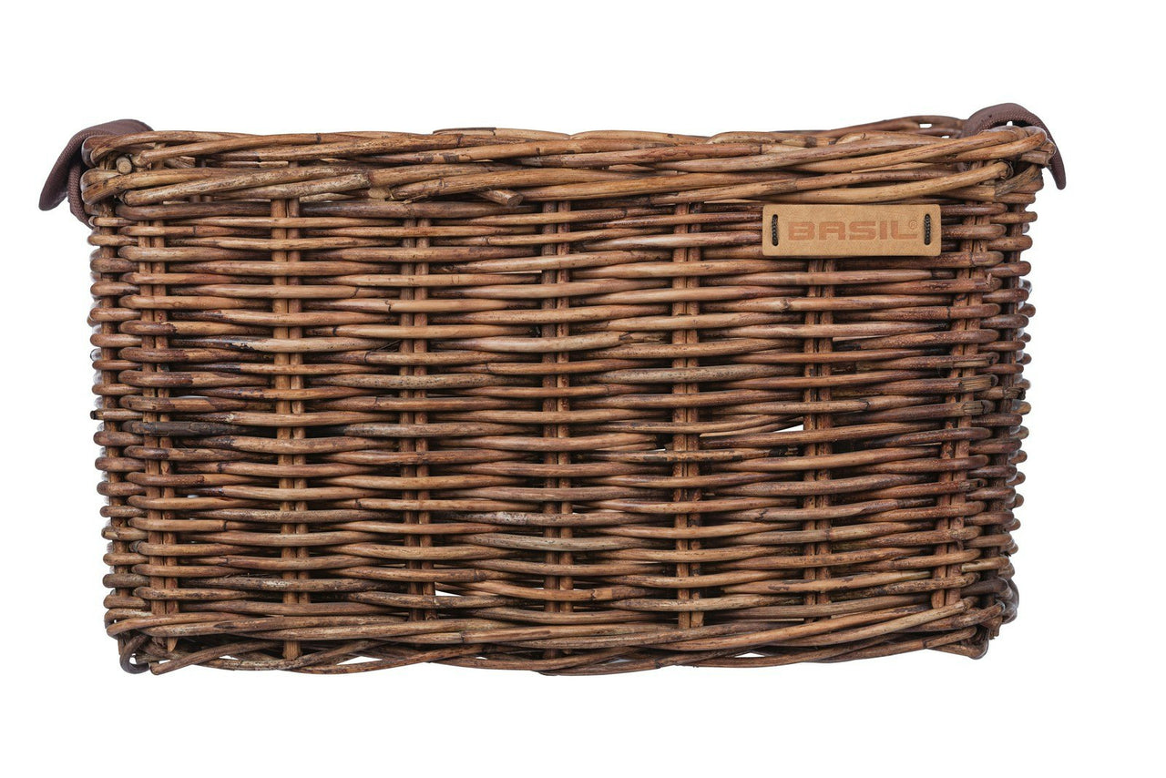 Basil Dorset M Wicker Rear Basket