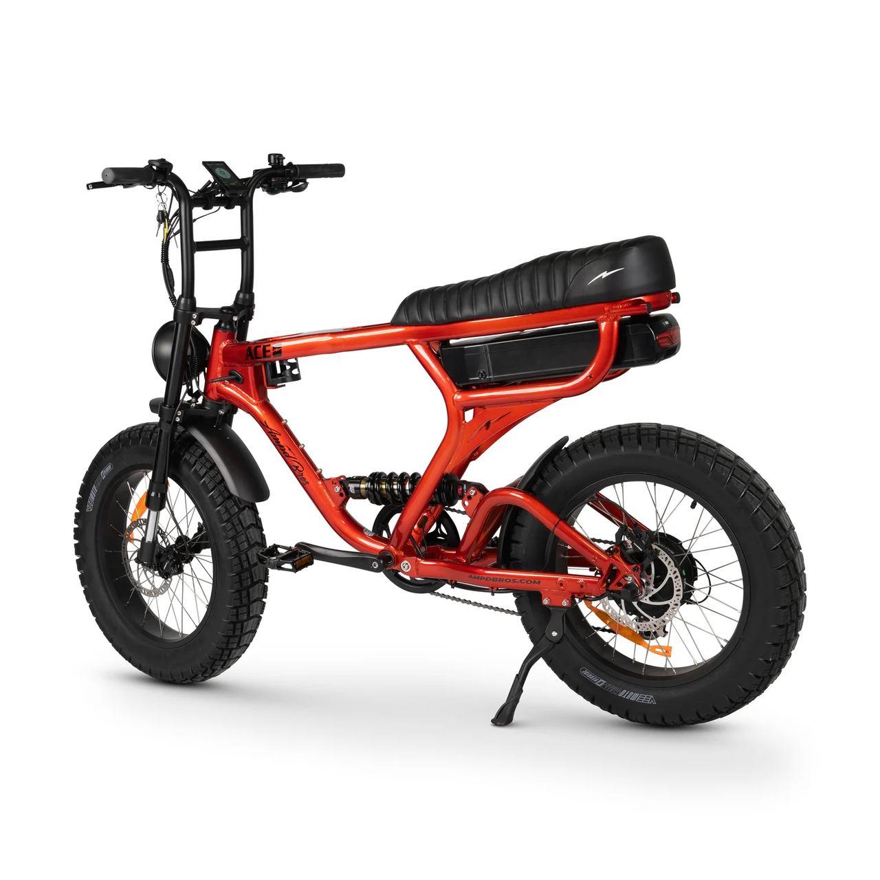 Ampd Bros ACE-X Pro Dual Sus E-Bike - Metallic Red