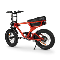 Thumbnail for Ampd Bros ACE-X Pro Dual Sus E-Bike - Metallic Red