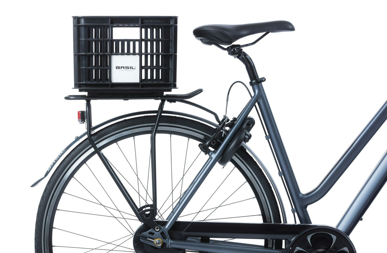 Basil Bicycle Crate Small MIK 17.5L Black