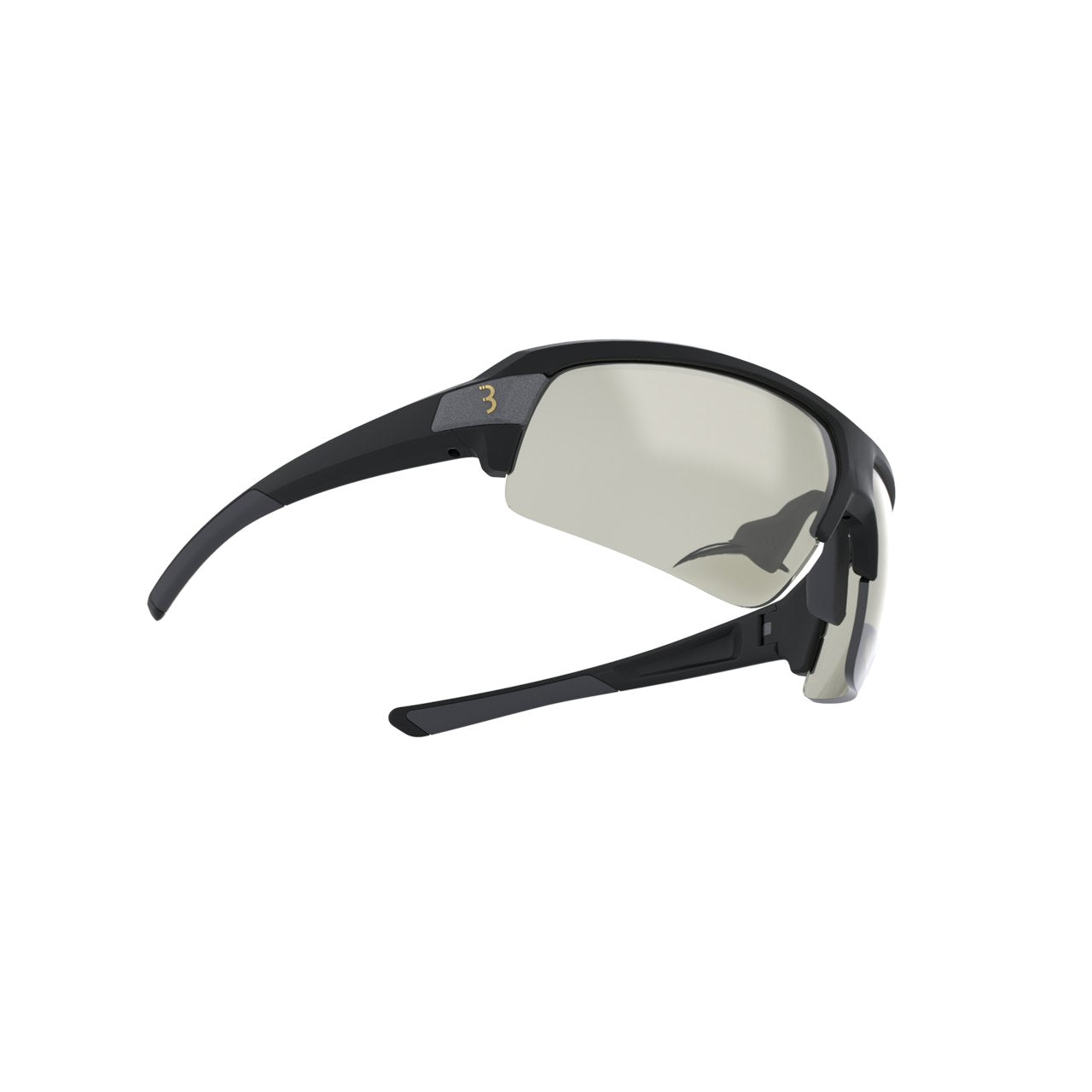 BBB Cycling Impulse Reader Sportglasses Photochromic +2.5 Matt Black