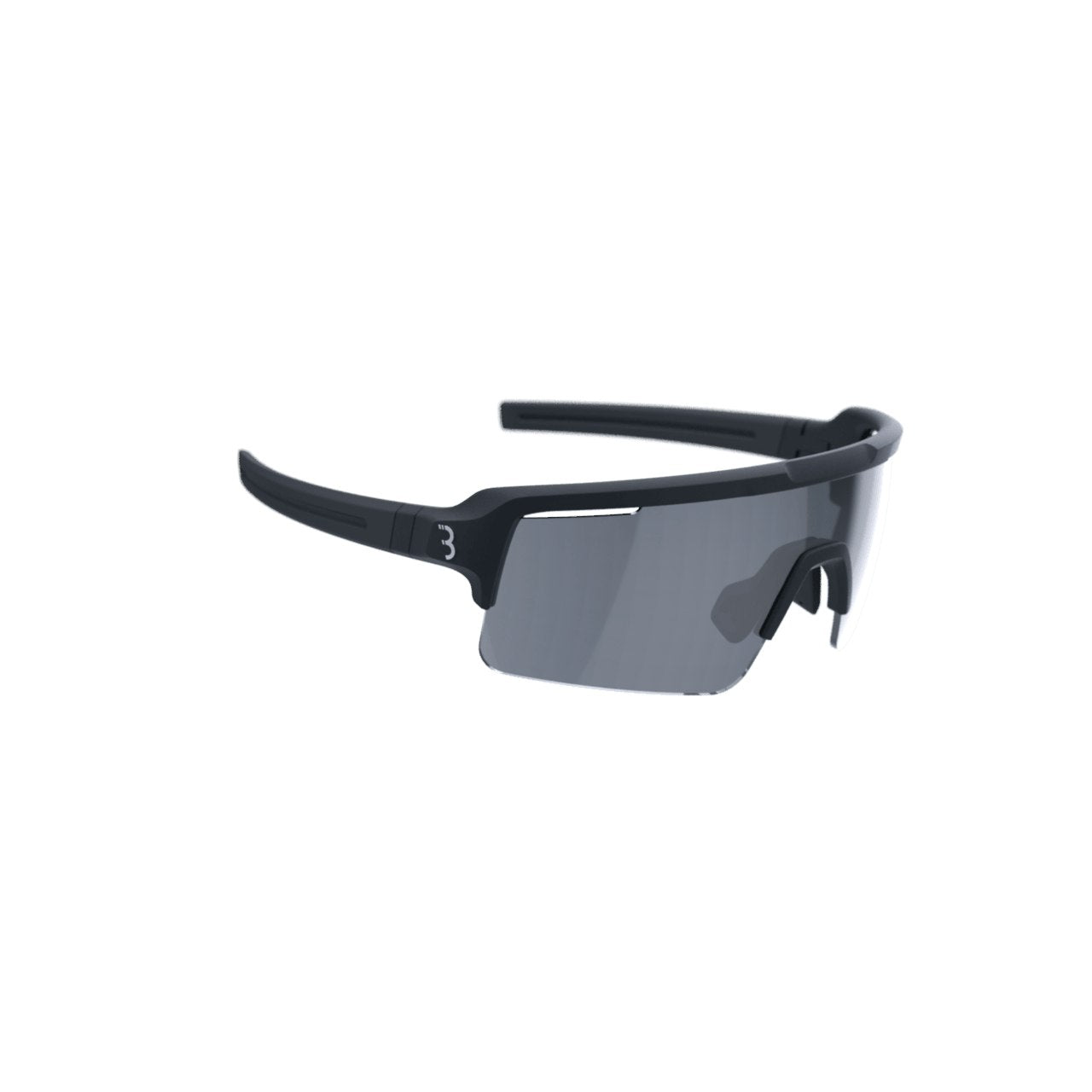 BBB Cycling Fuse Sportglasses Matt Black Pc Smoke Flash Mirror